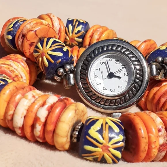 Geneva watch W/2 Beaded Bracelets - Picture 4 of 6